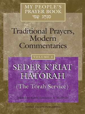 cover image of My People's Prayer Book Vol 4